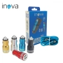 Carregador Veicular para Iphone 3.4A / 2.4A CAR-8676